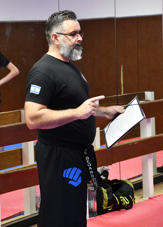 Entraînement de Krav Maga