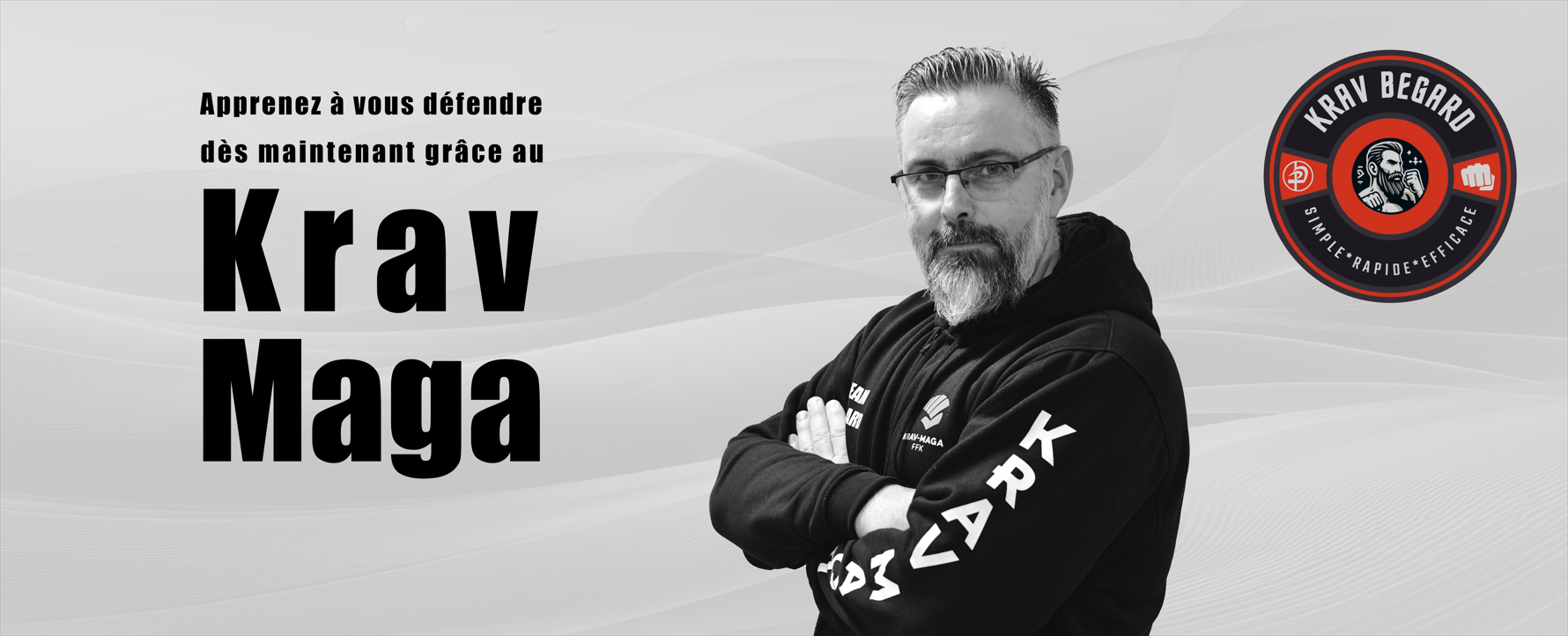 Logo de Jérôme Bégard et du Krav Maga