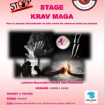 Stage gratuit d'initiation au krav maga, pour la Journée internationale de lutte contre les violences faites aux femmes.